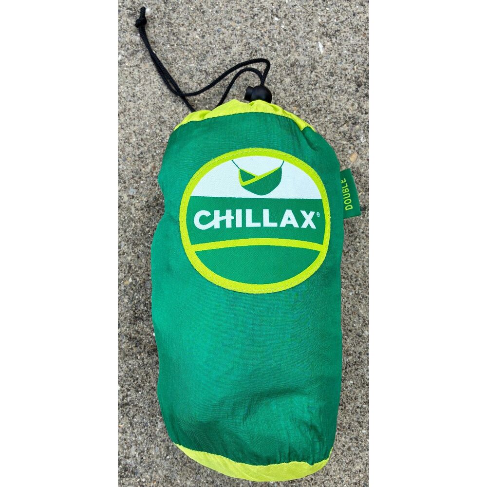 CHILLAX 1 to 2 Person Double Travel Hammock EasyAdjust Suspension System